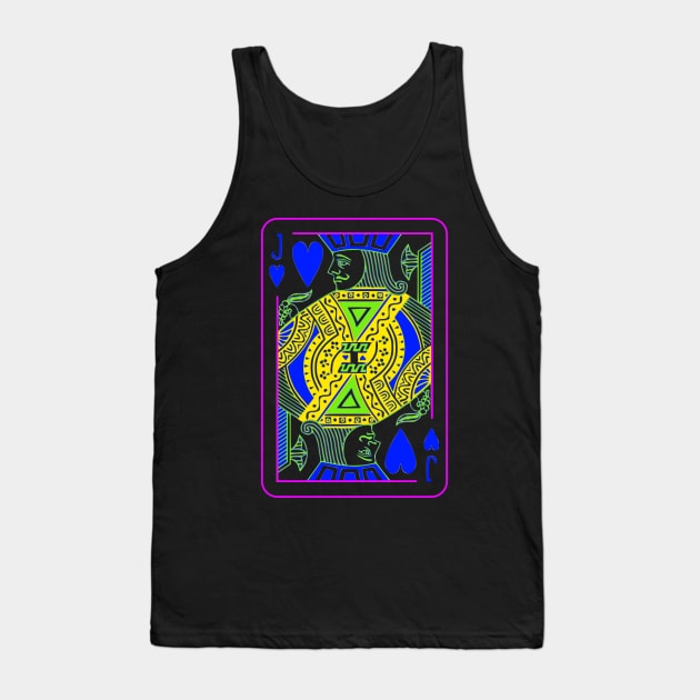 Jack of Hearts Bright Mode Tank Top by inotyler
